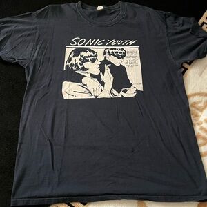 Vintage Used Sonic Youth band shirt size L